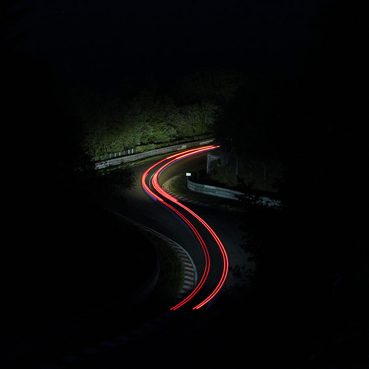 24h Rennen Nürburgring - Lichtschweif